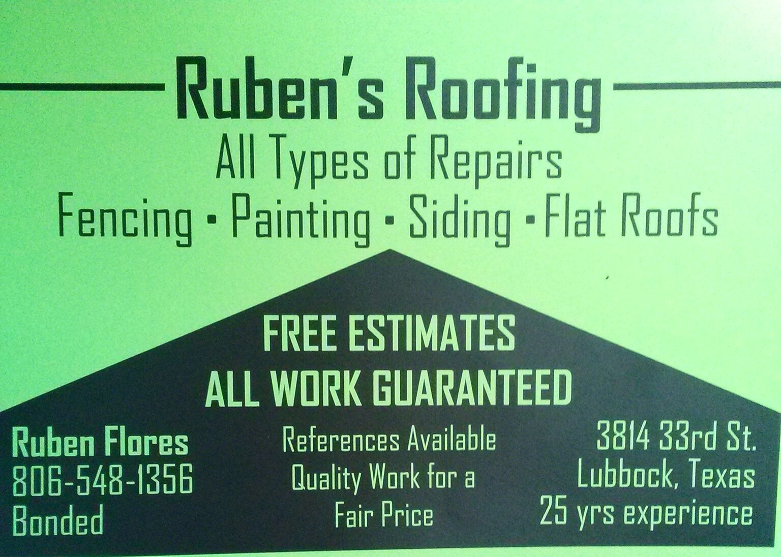 Rubens roofing
