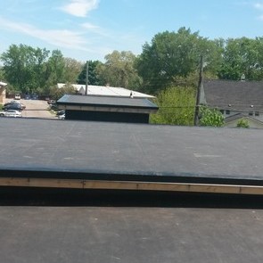 Flat Roof System (Genflex EPDM Rubber)